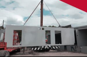 Proceso industrial de fabricación de vigas AASHTO en planta