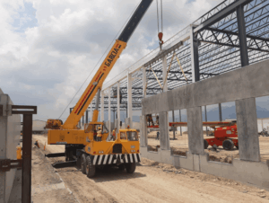 Los prefabricados en la construcción de naves industriales