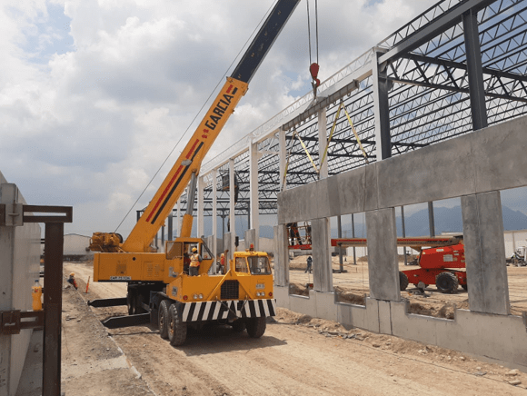 Los prefabricados en la construcción de naves industriales